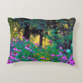 ぼくのRubio Gardenでぼんやりした朝の日の出 アクセントクッション (裏面)