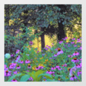 ぼくのRubio Gardenでぼんやりした朝の日の出 ウィンドウサイン (シート)