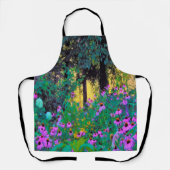 ぼくのRubio Gardenでぼんやりした朝の日の出 エプロン (正面)