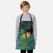 ぼくのRubio Gardenでぼんやりした朝の日の出 エプロン (着用した状態)