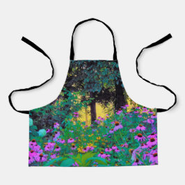 ぼくのRubio Gardenでぼんやりした朝の日の出 エプロン