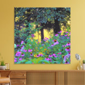 ぼくのRubio Gardenでぼんやりした朝の日の出 キャンバスプリント (インサイチュ (リビング))