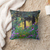 ぼくのRubio Gardenでぼんやりした朝の日の出 クッション (ブランケット)