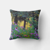 ぼくのRubio Gardenでぼんやりした朝の日の出 クッション (裏面)