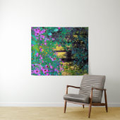 ぼくのRubio Gardenでぼんやりした朝の日の出 タペストリー (インサイチュ(横))