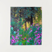 ぼくのRubio Gardenでぼんやりした朝の日の出 タペストリー (正面)