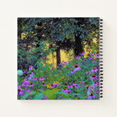 ぼくのRubio Gardenでぼんやりした朝の日の出 ノートブック (裏面)