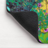 ぼくのRubio Gardenでぼんやりした朝の日の出 マウスパッド (コーナー)