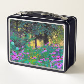 ぼくのRubio Gardenでぼんやりした朝の日の出 メタルランチボックス (裏面)