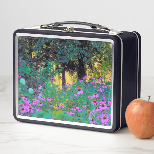 ぼくのRubio Gardenでぼんやりした朝の日の出 メタルランチボックス (インサイチュ)