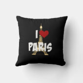 「ぼくはパリが大好き」エッフェル・タワー、 クッション (裏面)