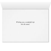 ぼくらからボンボヤージュ、ボート、ペリカン、夕日 (内部横(下))