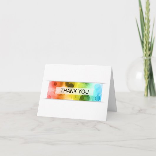 （ぼけ）ありがとう サンキューカード (正面)