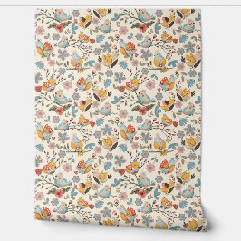 ぼほスタイルの花鳥 壁紙