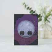 ぼやけたバブルの絵はがき ポストカード (スタンド正面)