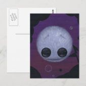 ぼやけたバブルの絵はがき ポストカード (正面/裏面)