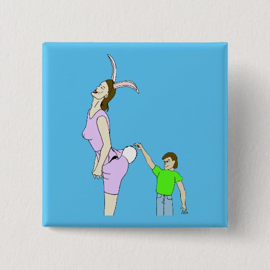 ぼやけたボタン 缶バッジ (正面)