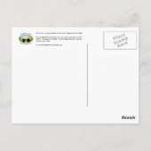 ぼやけた子犬 ポストカード (裏面)