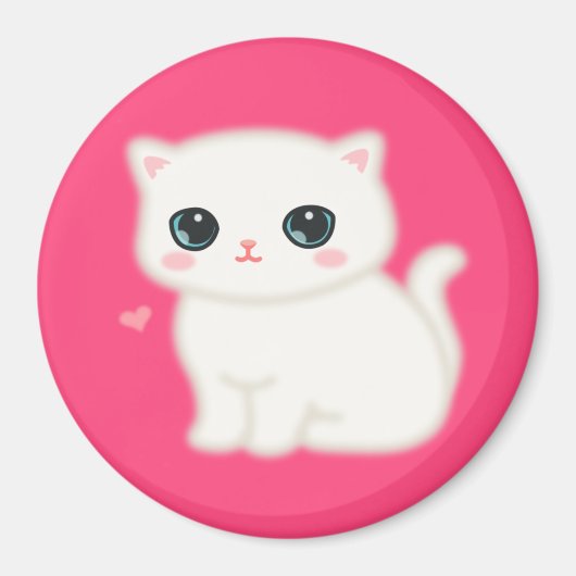 ぼやけた小さな物 マグネット (正面)