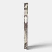 ぼやけた新聞切り抜き Case-Mate iPhoneケース (裏面 / 右)