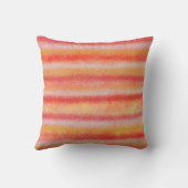 ぼやけた日没の枕 クッション (裏面)