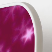 ぼやけた星ピンク ピックルボールラケット (左詳細)