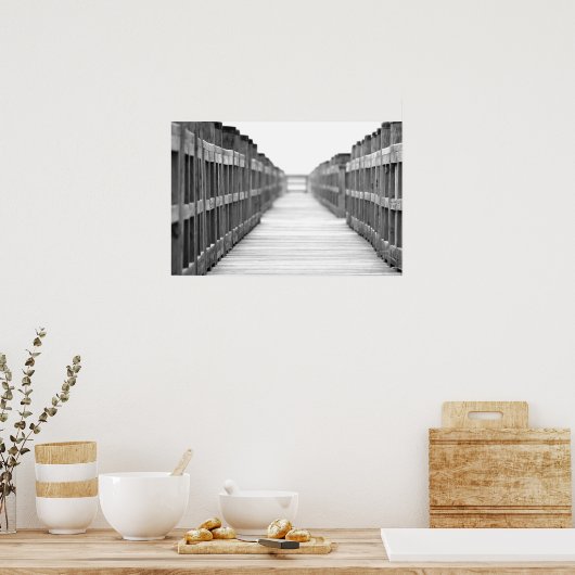 ぼやけた板 ポスター (キッチン)