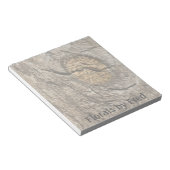 ぼやけた結び目メモ帳 ノートパッド (アングル)