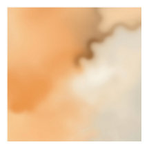 ぼやけた色彩のぬくもりの残響