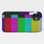 ぼやけられたTVテストスクリーンのiPhoneの場合 Case-Mate iPhoneケース (裏面(横))