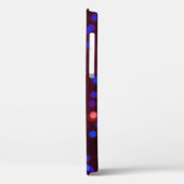 ぼやけクリスマスの光が輝いている。ぼやけabs Case-Mate iPhoneケース (裏面 / 左)