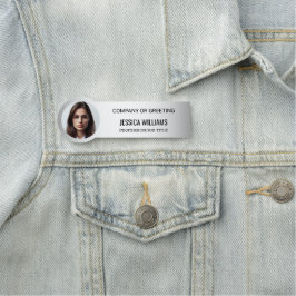 ぼやけグレイ背ぼやけカスタム景事業 名札