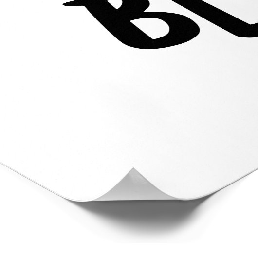 ぼやけナおもしろいナ ポスター (角)