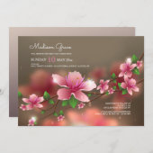 ぼやけ招待状 招待状 (正面/裏面)