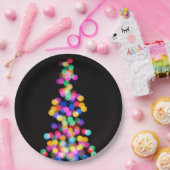 ぼやけ灯 ペーパープレート (パーティー)