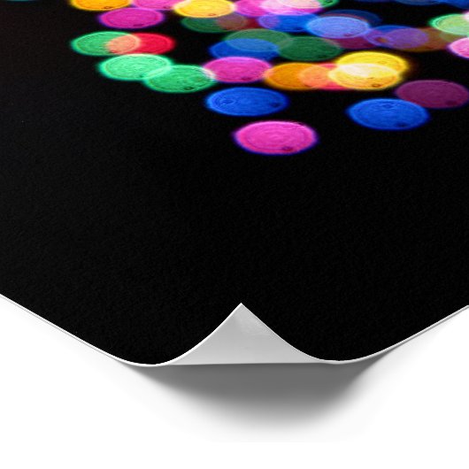 ぼやけ灯 ポスター (角)