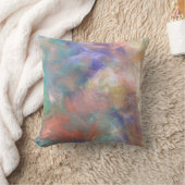 ぼやけ絵を描抽象芸術 クッション (ブランケット)