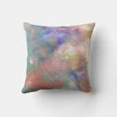 ぼやけ絵を描抽象芸術 クッション (裏面)