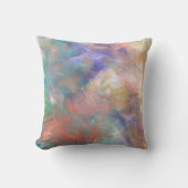 ぼやけ絵を描抽象芸術 クッション (正面)