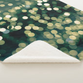 ぼやけ背景フェスティバル休日。抽象芸術 シェルパブランケット (3/4)