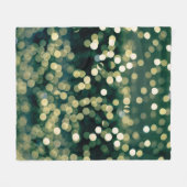 ぼやけ背景フェスティバル休日。抽象芸術 フリースブランケット (正面(横))