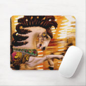 ぼやけ#3馬 マウスパッド (マウス)