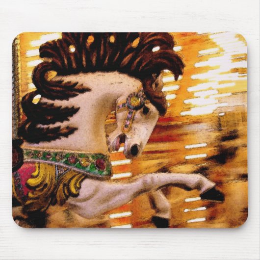 ぼやけ#3馬 マウスパッド (正面)