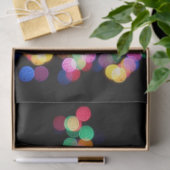 ぼやけChristmas Lightsティッシュペーパー 薄葉紙 (ギフト)