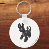 ぼり影 キーホルダー (正面)
