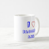 ぼろきれの芸術 コーヒーマグカップ (正面右)