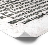 ぼろになった、というか貧乏人の決心だ ポスター (角)