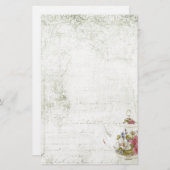 ぼろぼろのお茶会 便箋 (正面/裏面)