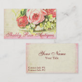 ぼろぼろのばら色のバーセイルズのコレクションの名刺2 名刺 (正面/裏面)