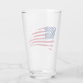 ぼろぼろのアメリカ国旗 タンブラーグラス (裏面)